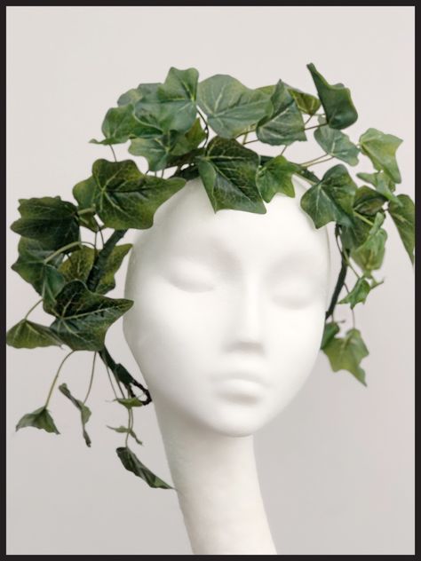 Mother Earth Headpiece, Leave Crown, Ivy Headpiece, Greek Leaves Headband, Leaves Crown, Head Peice, Unseelie Court, Leaf Wings, Ivy Crown