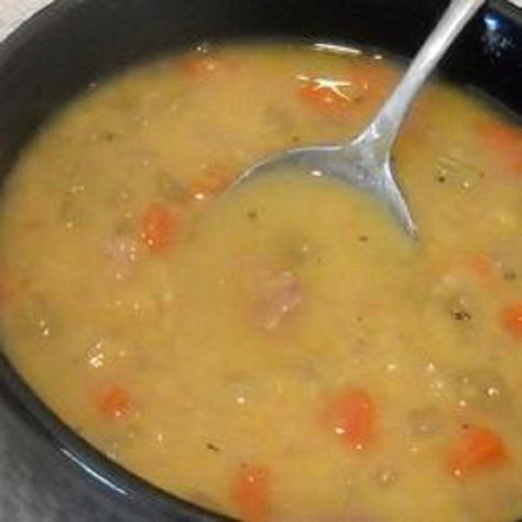 Split Pea Ham Soup, Easy Split Pea Soup, Green Split Pea Soup, Split Pea Soup With Ham, Pea Soup With Ham, Yellow Split Pea, Yellow Split Pea Soup, Ham Bone Soup, Ham Soup Recipes