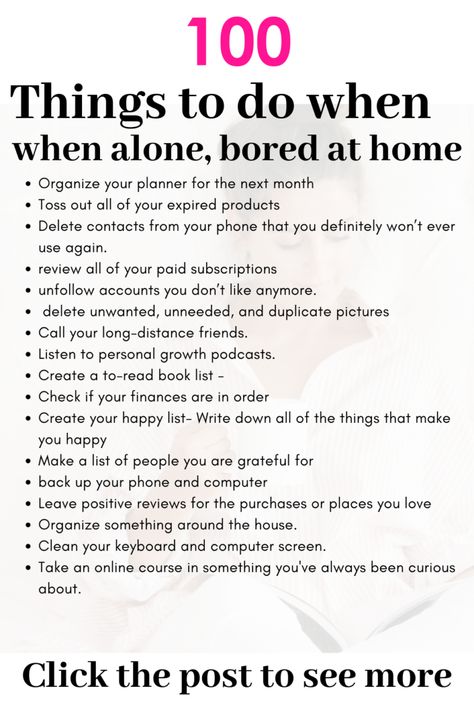 Wondering what to do on your day off or simply Looking for some inspiration of productive things to do either When bored In summer or even at home? This article has the best list most even successful people use every day. things to do when bored for adults #productive #productivity #goals #summer #girlboss #habits #bosslady Things To Do When Alone, Bored At Home, 100 Things To Do, What To Do When Bored, Things To Do At Home, Productive Things To Do, Vie Motivation, Things To Do When Bored, Self Care Activities