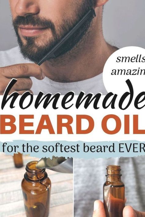 Beard Balm Recipe, Beard Oil Recipe Diy, Homemade Beard Oil, Diy Beard Oil, Beard Oil Recipe, Beard Illustration, Soft Beard, Diy Beard, Diy Father's Day