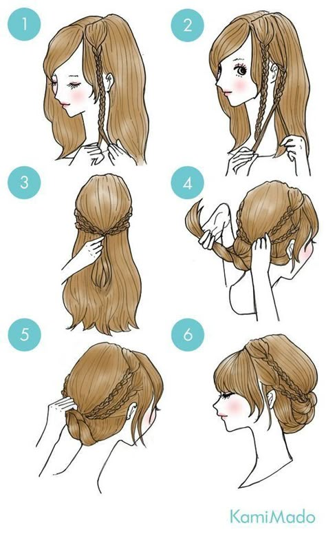 Cute Simple Hairstyles, Easy Hairstyles For Medium Hair, Hair Arrange, Peinados Fáciles Para Cabello Corto, Easy Hairstyles For Long Hair, Hair Designs, Hair Updos, Diy Hairstyles, Hair Hacks