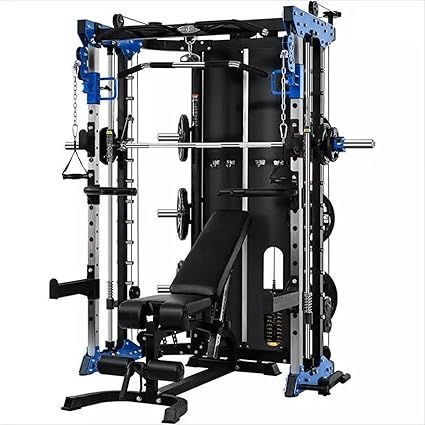 this amazing home gym is so powerful to completely transform and sculpt your body to levels unimaginable to the human mind Home Gym Set, Home Gym Machine, Cable Workout, Cable Machine, Gym Machines, Smith Machine, High Tension, Squat Rack, Weight Benches