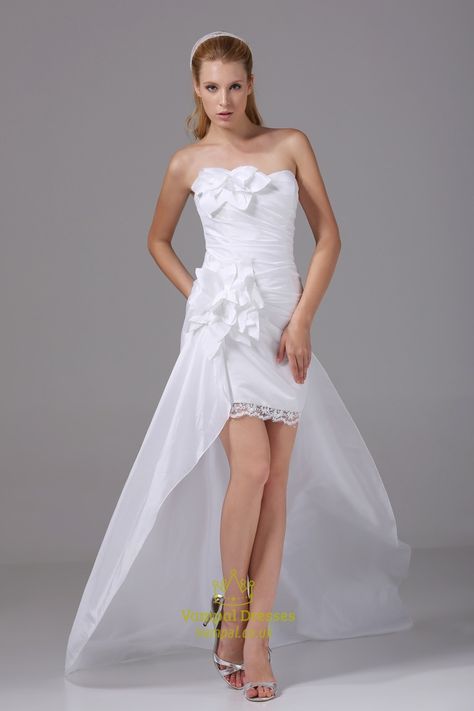 Wedding dresses high low