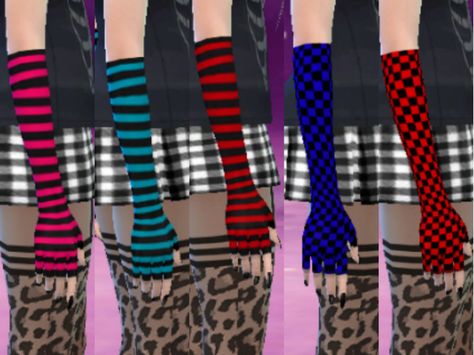 Gloves for emo and scene girls. Fit teens and adults. You don't need a mesh.  Found in TSR Category 'Sims 4 Female Gloves' Sims 4 Emo Accessories Cc, Scene Cc Ts4, Sims 4 Emo Accessories, Sims 4 Emo Cc Clothing, Sims 4 Cc Gloves Fingerless, Sims 4 Scene Cc Clothing, Sims4 Scene Cc, Sims Cc Scene, Sims 4 Fingerless Gloves