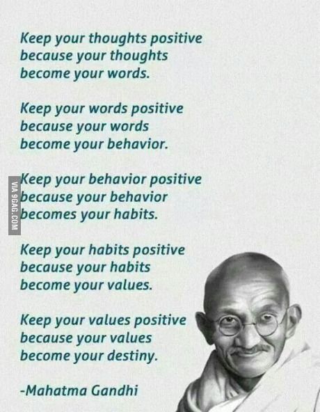 Citation Gandhi, Gandhi Quotes, Positive Quotes For Life, Quotes Positive, Dalai Lama, Intj, Mahatma Gandhi, Positive Life, Quotable Quotes