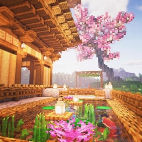 Castle Interior Minecraft, Japanese Castle Interior, Chalet Minecraft, Minecraft Japanese House, Interior Minecraft, Minecraft Japanese, Construction Minecraft, Minecraft Decoration, Castle Interior