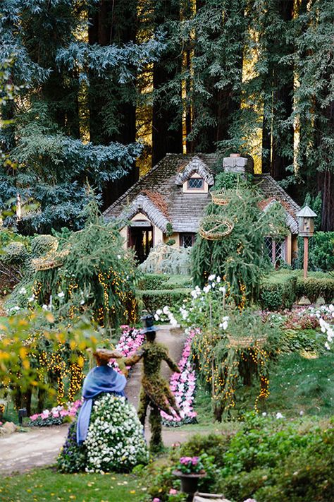 Nestldown Wedding, Fantasy Cottage, Fantasy Garden, Cottage Wedding, Garden Venue, California Garden, Garden Wedding Venue, Wedding Money, Garden Whimsy