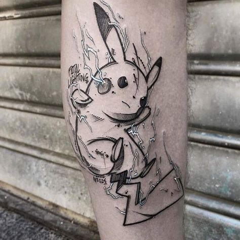 Charizard Tattoo, Gengar Tattoo, Voll Arm-tattoos, Pikachu Tattoo, Gamer Tattoos, Tattoo On Forearm, Tattoo Leg, Pokemon Tattoo, Sketch Tattoo Design