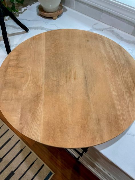 Staining Plywood, Refinished Table, Dining Room Table Makeover, Wood Refinishing, Cherry Furniture, Parlor Table, Refinish Furniture, Staining Furniture, Sanding Wood