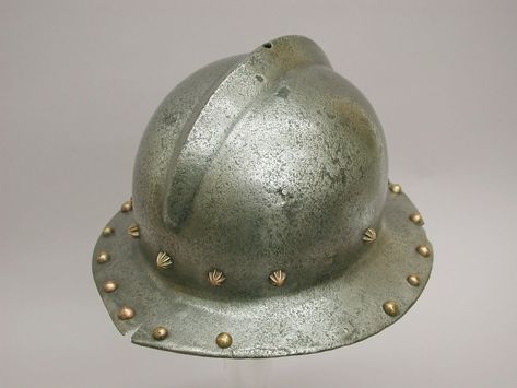 War Hat | probably Italian | The Metropolitan Museum of Art Kettle Hat, Medieval Helmets, Medieval Armour, Historical Armor, Cleveland Museum Of Art, Medieval Armor, Classic Image, 15th Century, Museum Of Fine Arts