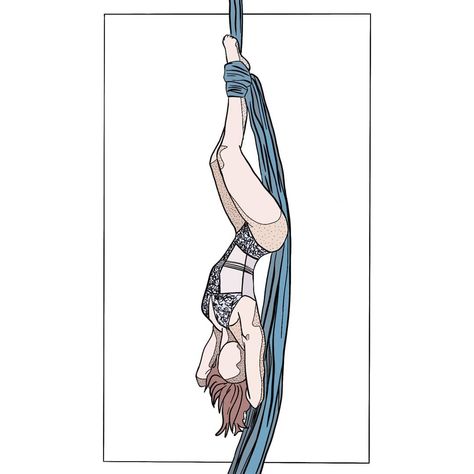 M e l i c i a   A r t on Instagram: “No.4  #silks #art #linework #dotwork #aerialsilks #circusart #aerialarts #artbymel #circus #variety #artwork” Aerial Silks Tattoo, Aerial Photoshoot, Circus Aerialist, Arial Silks, Ariel Silks, Aerial Silk, Circus Aesthetic, Aerial Hammock, Aerial Acrobatics