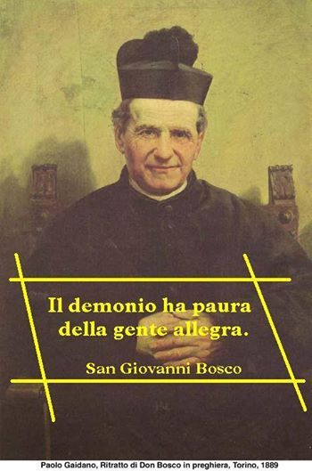 San Giovanni Bosco quote: the devil is afraid of happy people San Giovanni Bosco, Inspirational Birthday Message, Quotes For Mugs, Beast Quotes, 50th Birthday Quotes, Fashion Quotes Inspirational, Yearbook Quotes, Don Bosco, Italian Quotes