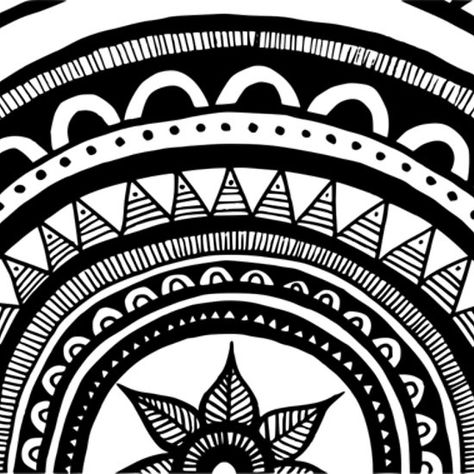 Tribal Mandala | African Patterns African Mandala Art, African Mandala Tattoo, African Graphic Design, African Mandala, African Pattern Fabric, Mandela Tattoo, Tat Inspiration, Art Homework, Hand Drawn Mandala