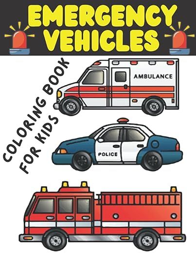 Emergency vehicles coloring book for kids: emergency rescue vehicles police car, ambulance, fire trucks coloring book for kids, amazing super ... coloring book for car lover, truck lover.: house, kdprahat printing: 9798747229976: Amazon.com: Books Truck Lover, Lover House, Rescue Vehicles, Police Car, Kids Coloring Books, Emergency Vehicles, Book For Kids, Car Lover, Police Cars