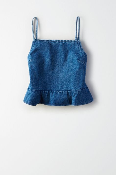 Upcycle Clothes Diy, Diy Vetement, Diy Fashion Clothing, Couture Mode, Denim Diy, Diy Sewing Clothes, Crop Top Outfits, Cami Crop Top, Refashion Clothes