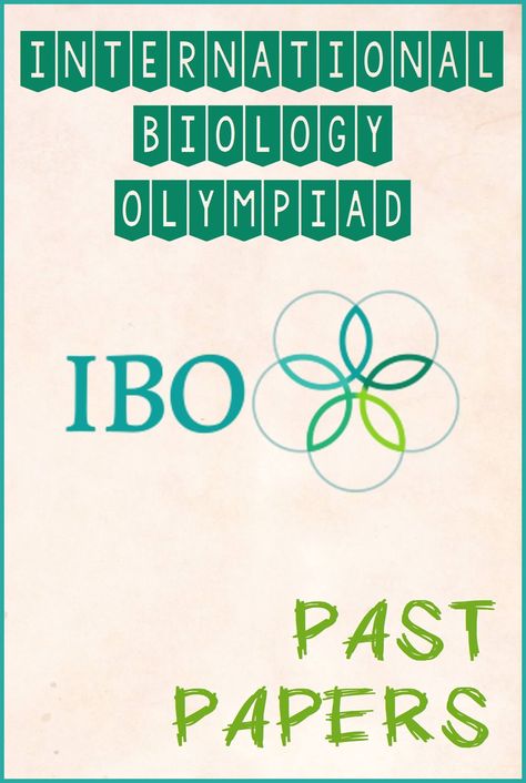 International Biology Olympiad, Biology Books, Biology Test, O Levels, Past Papers, Books Pdf, Science Biology, Problem And Solution, School Students