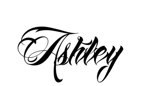 Ashley Name Drawing, Ashley Tattoo Name Ideas, Ashley Tattoo Name, Ashley In Graffiti, Ashley Name Design, Tattoo Lettering Styles Names, Ashley Name, Tattoo Names, Tattoo Font Styles