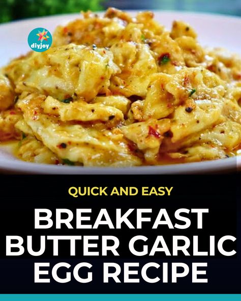 This butter garlic egg is one of the best egg breakfast recipes that you can easily prepare at home! It's savory, buttery, and creamy. Garlic Butter Egg Diet, Garlic Butta Eggs Recipe, Garlic Butter Eggs Recipe, Garlic Butter Eggs, Egg Butter Recipe, Best Egg Breakfast, Garlic Eggs, Egg Breakfast Recipes, Breakfast Butter