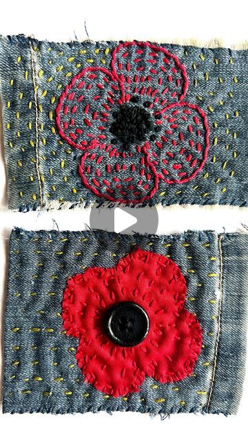 Kate Ward | Zen Stitching ™ ~ The Art of Mindful Mending on Instagram: "Do you wear a poppy for Remembrance Day?

It’s an important day to reflect and honour those who have served our country. 

One way to do this is by wearing a poppy pin. However, many poppies are made with plastic, and even the ones that aren’t are still made to be disposable. To help protect the environment while honouring those who served, I’ve created a simple DIY tutorial to make your own plastic-free poppy pin!

There’s even a downloadable template make it easy to create a beautiful and sustainable poppy pin. And to make your poppy even more meaningful, I recommend donating to a local veteran support fund - there are some suggestions on the blog. 🙏

Check out the link in our bio for the YouTube video tutorial and Zen Stitching, Mindful Mending, Poppy Embroidery, Poppy Pins, Embroidery Cards, Downloadable Templates, Remembrance Day, Simple Diy, Youtube Video