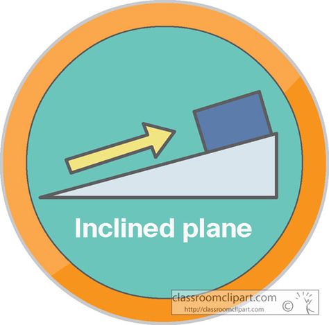 Science Clipart - inclined_plane_simple_machine_2 - Classroom Clipart Inclined Plane Simple Machines, Plane Icon, Inclined Plane, Science Clipart, Popup Menu, Simple Machine, Classroom Clipart, Photograph Video, Simple Machines