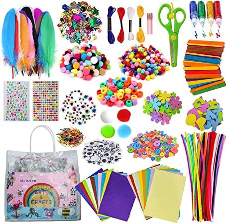 Escuela Diy, Paper Craft Tools, Construction Paper Crafts, Art & Craft Kit, Crafts For Boys, Craft Kits For Kids, Crafting Supplies, Diy Craft Kits, Fun Diy Crafts