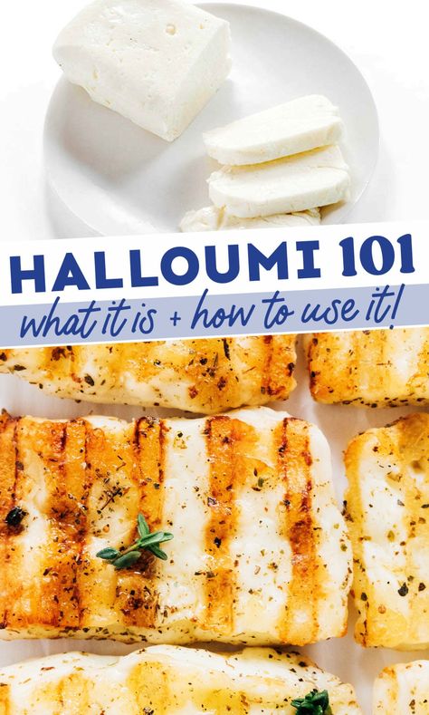 Halumi Cheese Grilled, Halloumi Cheese Recipes, Cooking Halloumi, Haloumi Recipes, Keto Basics, Haloumi Cheese, East Recipes, Cypriot Food, Healthy Cheese