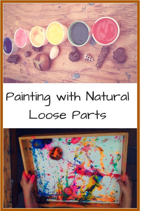 Natural Loose Parts, Art Provocations, Reggio Classroom, Montessori Art, Project For Kids, Invitation To Play, Loose Parts, Toddler Art, Nature Activities