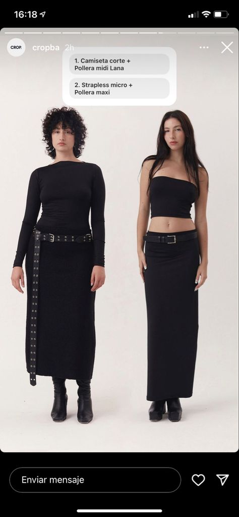 Waist Belt Outfit, Autumn Closet, Black Long Skirt, Black Skirt Outfits, Outfit Oversize, Long Skirt Outfits, Cool Outfit, Black Maxi Skirt, Outfit Black