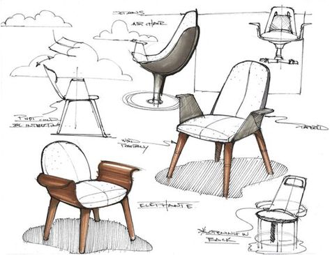 Design Furniture Folding Adirondack Chair Plans, Sketch Furniture, Furniture Sketches, Sketches Inspiration, Drawing Furniture, Ad Ideas, Furniture Sketch, Adirondack Chair Plans, Folding Adirondack Chair