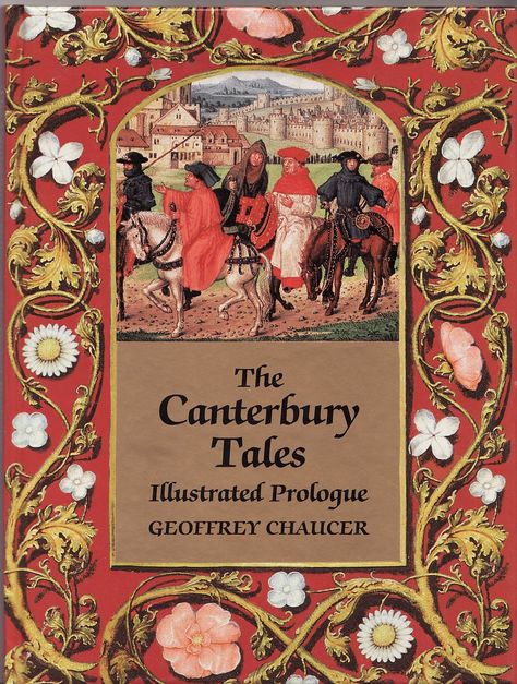 Canturbury Tales Illus Prologue Scala 1987 | Calsidyrose | Flickr Chaucer Canterbury Tales, The Canterbury Tales, Waldorf Curriculum, Geoffrey Chaucer, Canterbury Tales, World Literature, Medieval History, Antiquarian Books, The Monks