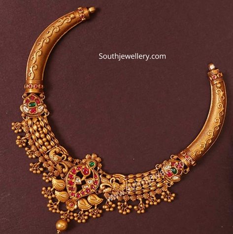 Gold Kante Designs, Latest Indian Jewellery, 22 Carat Gold Jewellery, Indian Jewellery Design, South Indian Jewellery, Gold Jewellery Design, Jewellery Designs, Indian Jewellery, 22k Gold