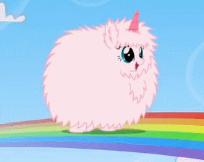 Pink fluffy unicorns dancing on rainbows Unicorn Day, I Am A Unicorn, Fluffy Puff, Unicorn Quotes, Unicorn Life, Real Unicorn, Unicorn Pictures, Unicorns And Mermaids, Unicorn Art