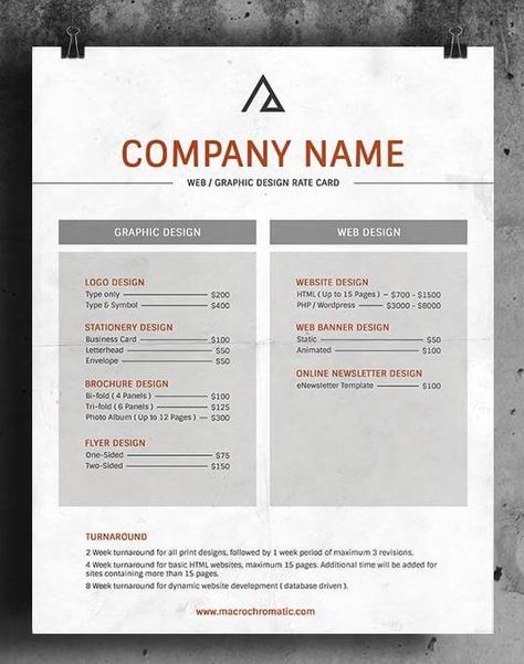 Download Pack of 25 Rate Card Templates in 1 Click.. Rate Card, Web Design Logo, Website Logo Design, Online Logo Design, Card Templates Free, Free Business Cards, Free Advertising, Web Graphic Design, Newsletter Design