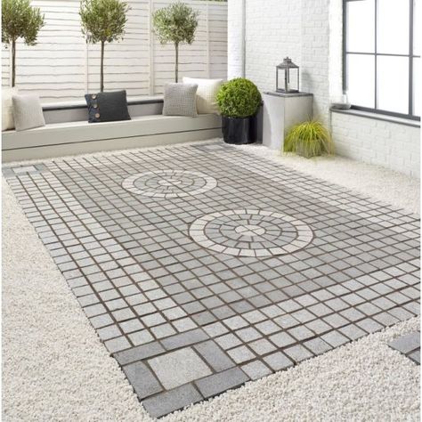 The Granite Square Cobble Mats from Kelkay are a great way to add a patio or walkway in your garden using small blocks for extra detail rather than large paving slabs. #gardenoasis #gardeninspo #gardenaccessories  #summergarden #wintergarden #landscapingideas #gardenersworld #gardening #horticulture #garden #gardenlife #plants #flowers #nature #gardendecor #paving #gardenslabs #pavingslabs #drivewayinspo #kelkay #granitesquarecobblemats Horticulture Garden, Garden Slabs, Natural Stone Paving, Sandstone Paving Slabs, Paving Ideas, Stone Paving, Sandstone Paving, Paving Slabs, Garden Oasis