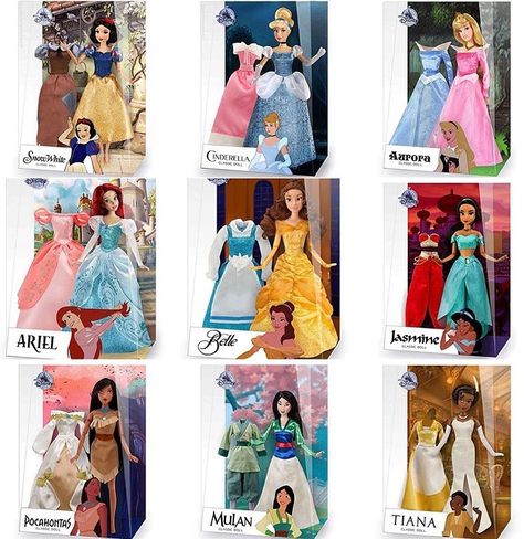 Disney coleccion Disney Princess Doll Collection, Disney Barbie Dolls, Barbie Disney, Disney Animators Collection, Barbie Collector Dolls, Disney Princess Dolls, Princess Toys, Disney Sketches, Barbie Toys