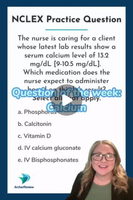 ARCHER NCLEX on Instagram: "It's time for another practice question with Morgan at Archer Review!

Let us know in the comments if you got this one right! 💬

Remember - we have thousands of practice questions like this to get you NGN-ready! Comment "SURE PASS" if you want us to DM you the link! 🙌

#ngn #nursingstudentproblems #nclexquestionoftheday #nclexquestions #nclexpreparation #nclexstudy" Archer Nclex Review, Archer Review, Nclex Ngn, Nclex Practice Questions, Nclex Questions, Nclex Pn, Nclex Study, Student Problems, Nursing Education