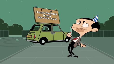 Birthday Lines, Mr Bean Birthday, Happy Birthday Maria, 100 Birthday, Greeting Card Video, Happy Birthday Video, Birthday Video, Mr Bean, Dance Humor