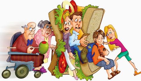 The Sandwich Generation #sandwichgeneration #babyboomer #caregiver #caregiving Sandwich Generation, Family Caregiver, Lion Canvas, Consumer Behaviour, Senior Care, Elderly Care, Planning Guide, Happy Healthy, Caregiver