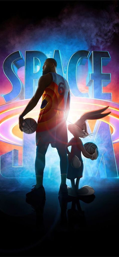 LeBron James Space Jam Logo, Looney Tunes Space Jam, Lebron James Wallpapers, Space Jam A New Legacy, Basketball Wallpapers, King Lebron, Basketball Wallpaper, Space Jam, Bugs Bunny