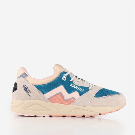 The Karhu Aria 95 Shoes in Silver Lining/Peach Whip boast a 90's retro runner style with a clean summer ready colourway and colour accents. Karhu have been established since 1916, used by some of Finland's most legendary runners in the early days. Karhu shoes have won Olympic medals to Boston Marathons and everything in between. The Aria feature two ground breaking technologies: the internal carbon fibre Fulcrum in the midsole for a smooth transition and the mono tongue upper construction for a Runner Style, Mesh Panel Dress, Olympic Medals, Boston Marathon, Ground Breaking, Marathons, Silver Lining, Silver Shoes, Walker Boots