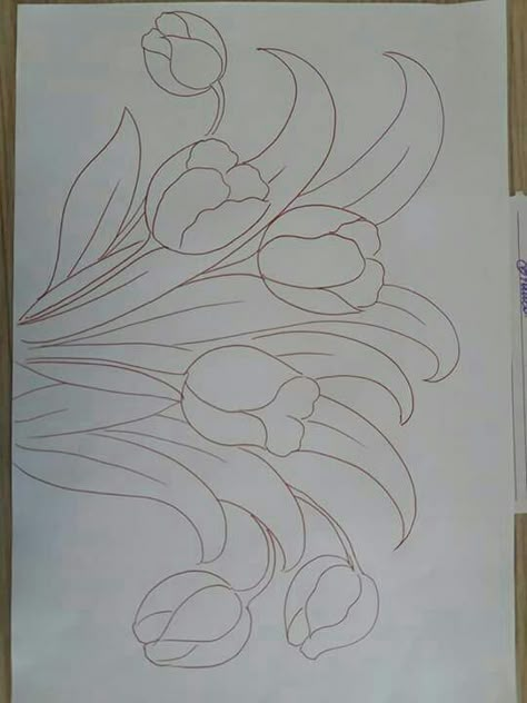 Fabric Colour Painting, Saree Painting Designs, Fabric Paint Diy, Painting Flowers Tutorial, Fabric Painting Techniques, Simple Rangoli Designs Images, Fabric Paint Designs, Lotus Art, Flower Art Drawing