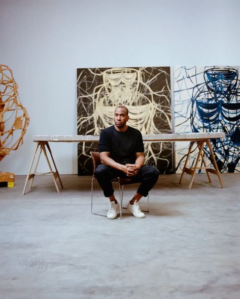 Rashid Johnson Will Have Career Survey at Guggenheim in 2025 - The New York Times Rashid Johnson, Anselm Kiefer, Guy Bourdin, Art Basel, Harper's Bazaar, Basel, Ny Times, The New York Times, Exhibitions