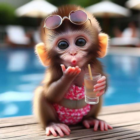 Monkey Pic, Monkey Pics, Monkey Photo, Funny Monkey Pictures, Cute Monkeys, Monkey Cute, Cute Monkey Pictures, Monkey Funny