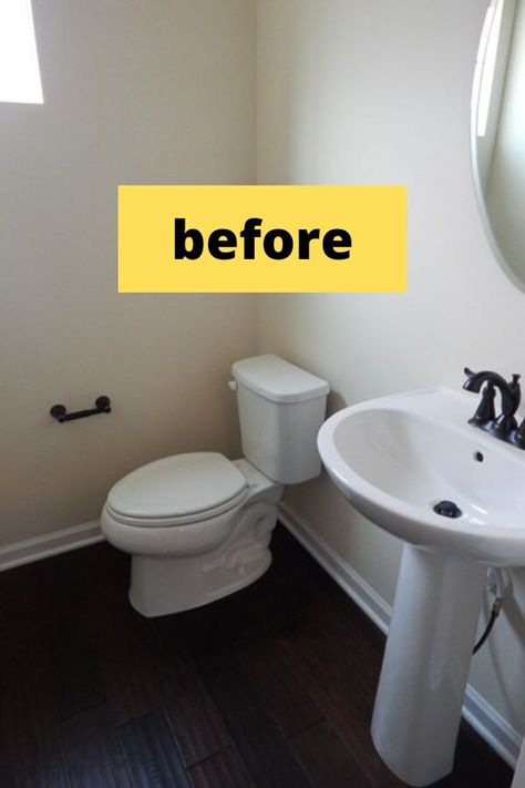 Update your builder grade for cheap with these diy ideas. Quick bathroom upgrades on a budget diy ideas. Easy updates to old bathrooms. #hometalk Bathroom Upgrades On A Budget, Old Bathroom Decor, Old Bathroom Makeover, Cheap Renovations, Apartment Hallway, Cheap Bathroom Makeover, Easy Bathroom Makeover, Bathroom Makeover Ideas, Bathroom Staging