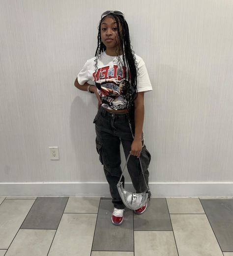 Styling Cherry 11s, Red And White 12s Outfit, Cherry 11s Outfit Black Women, Cherry 11s Outfit Ideas Baddie, Jordan 12 Cherry Outfit, Cherry 12s Outfit Black Women, Cherry 11 Outfit, Ptso Ideas Outfits Birthday, First Day Of 9th Grade Outfits