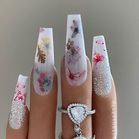 Nail Decor, Formal Nails, Blush Nails, New Flower, Nails Tumblr, Christmas Nails Acrylic, Homecoming Nails, Holographic Nails, Bridal Nails