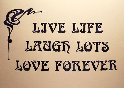 Jugendstil Schrift - Art nouveau script for download Love Forever, Live Life, Art Nouveau, Alphabet, Graffiti, Novelty Sign, Art, Graz