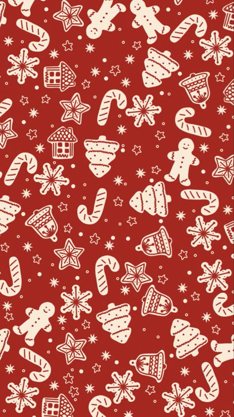 Aesthetic Christmas Wallpaper Iphone Vintage, Christmas Esthetics Background, Christmas Backgrounds Cute, Christmas Backrounds Aestetic, Gingerbread Phone Wallpaper, Christmas Aesthetic Pattern, Christmas Backgrounds Ipad, Ginger Bread Wallpaper, Christmas Wallpaper Drawing