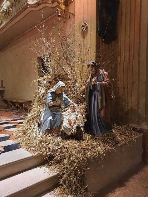 12 Feet Christmas Tree Decor, Belen Christmas Decor, Betlehem Christmas, Advent Church Decorations, Christmas Nativity Images, Christmas Nativity Scene Display, Nativity Scene Display, Christian Christmas Decorations, Church Christmas Decorations