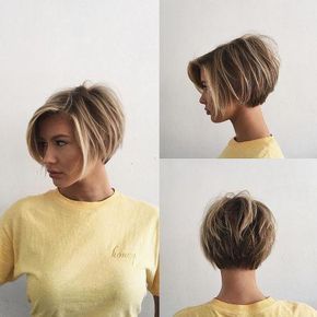 Shaggy Bronde Pixie-Bob #pixiecuthairstyles Shaggy Pixie, Κούρεμα Bob, Hairstyles Bob, Tawny Brown, Layered Hairstyles, Cute Haircuts, Short Layered, Short Layered Haircuts, Layered Bob